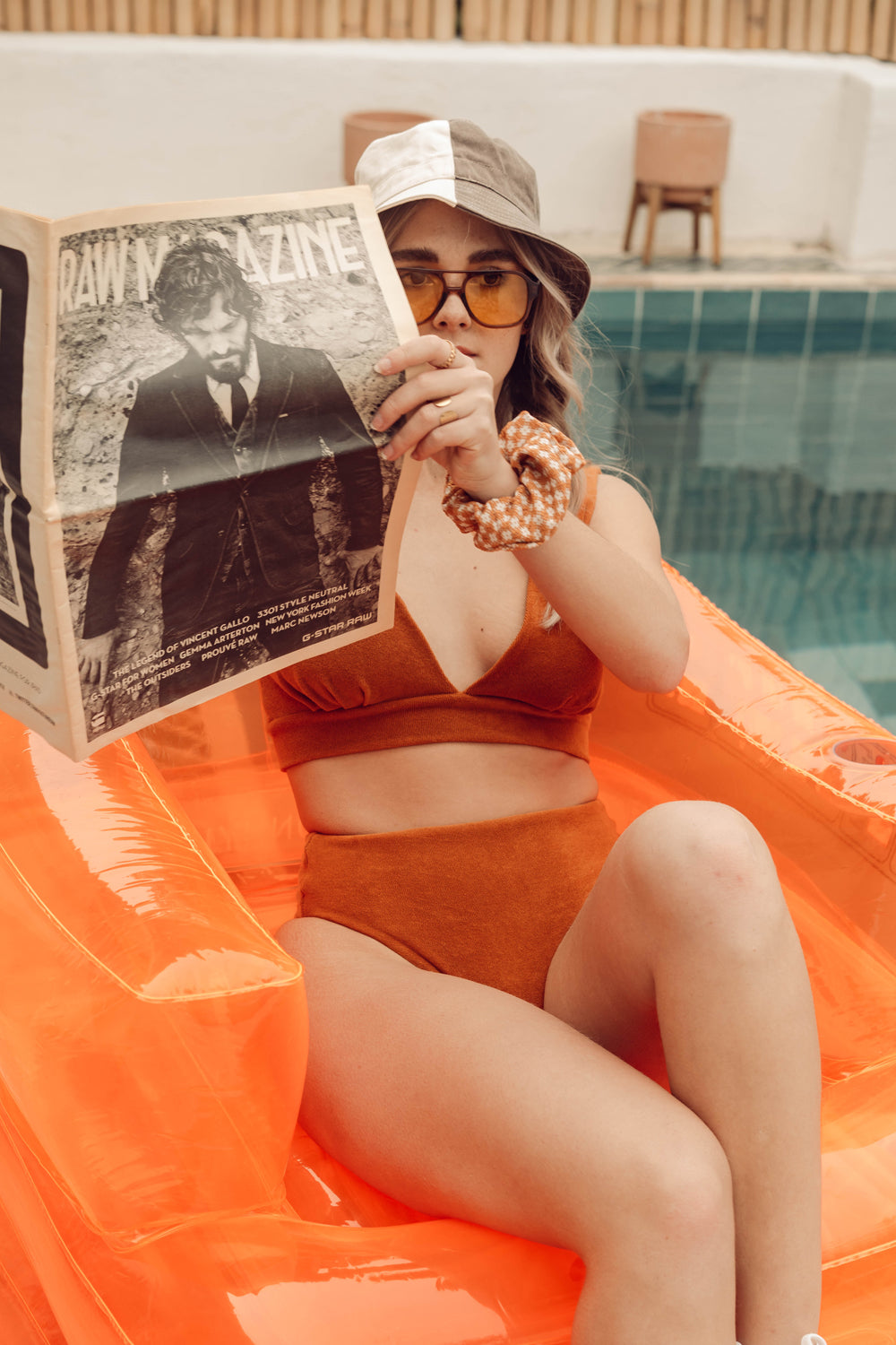 Ensemble culotte LOUKINA + top NIAGARA, éponge SUNSET